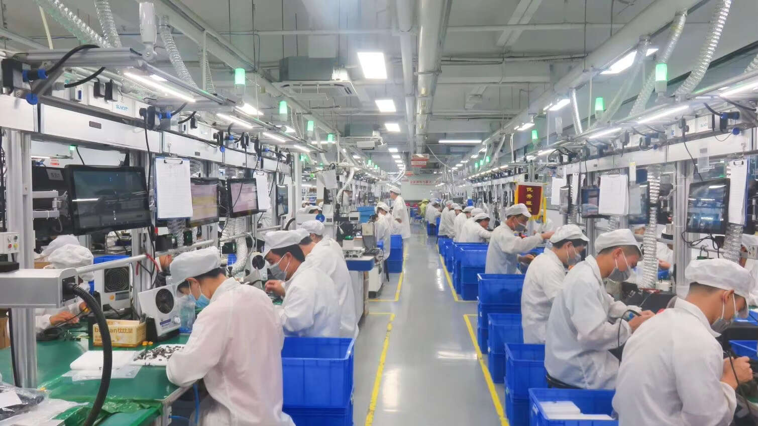 Safety Light Curtain Assembly Line