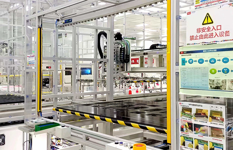 TCL Car TV Production Line - Safety Light Curtain Assemblies 2 Safety Light Curtain Assemblies